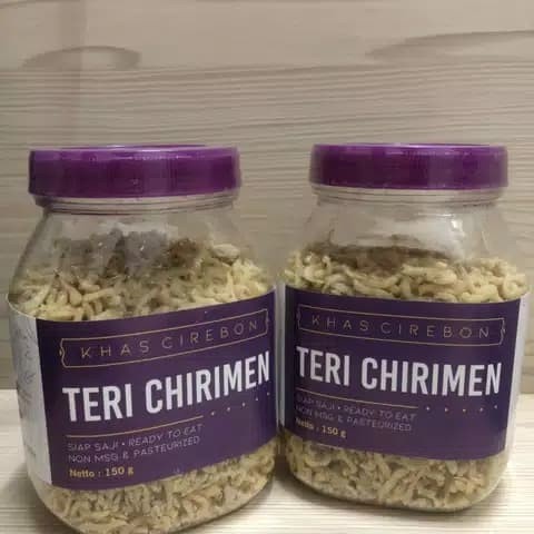 

Teri Chirimen Asli "Pangestu" Berat - 150 Gram Oleh-Oleh Khas Cirebon