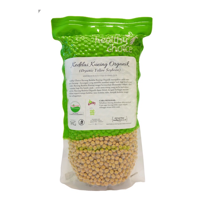 

Healthy Choice Kedelai Kuning Organik 1 kg