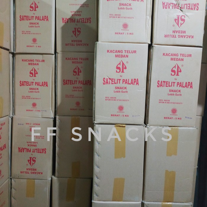 

Kacang Telor Medan Satelit Palapa 500 Gram /kacang telur medan