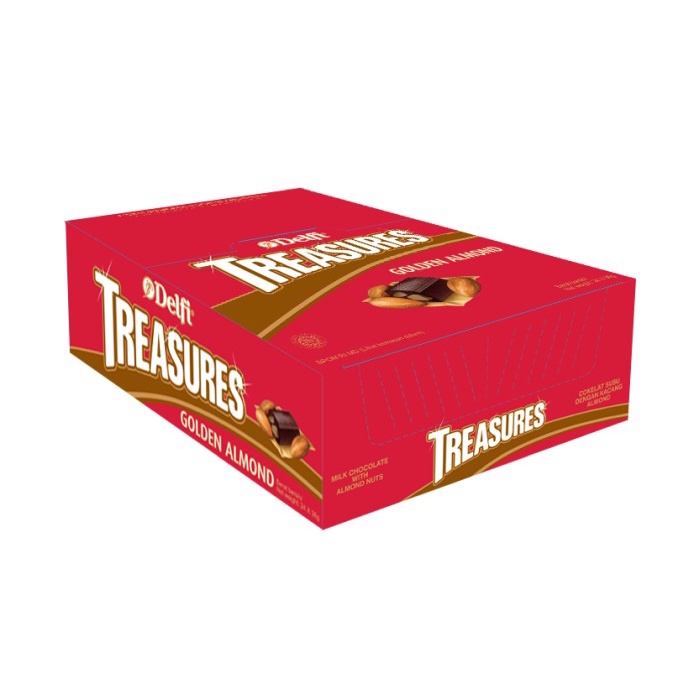 

Delfi Treasures Golden Almond 36 g ( 24 Pcs / Box )