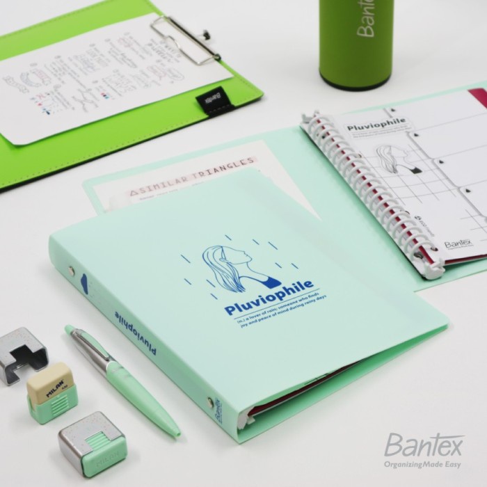 

HJK Bantex Binder B5 26 Ring Motif Trendy