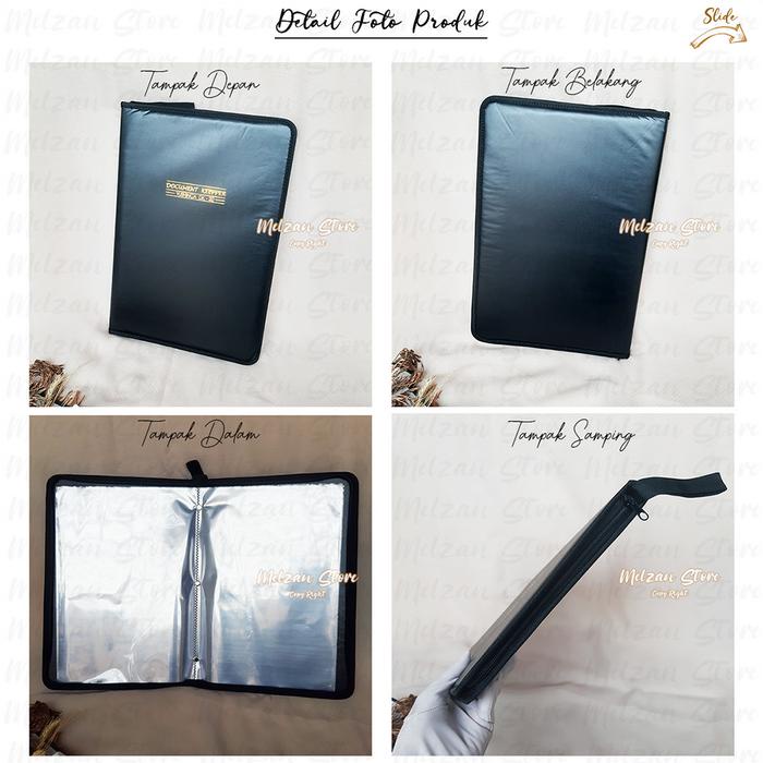 

HJK Dokumen Keeper Ukuran Folio isi 20 Lembar / Map Ijazah / Map KK / Map Dokumen