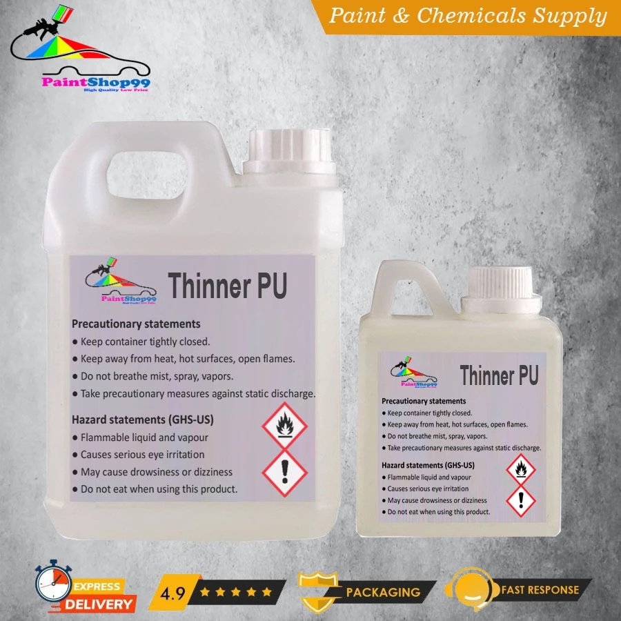 Thinner Pu Pengencer Cat Mobil 100-1000ml Terbaik