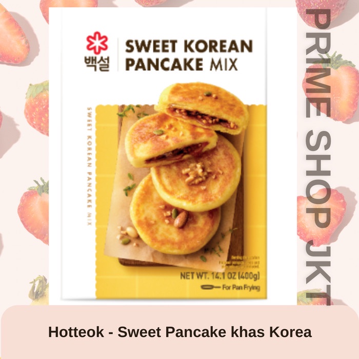 

Cj Beksul Hotteok 400gr Sweet Korean Pancake Mix
