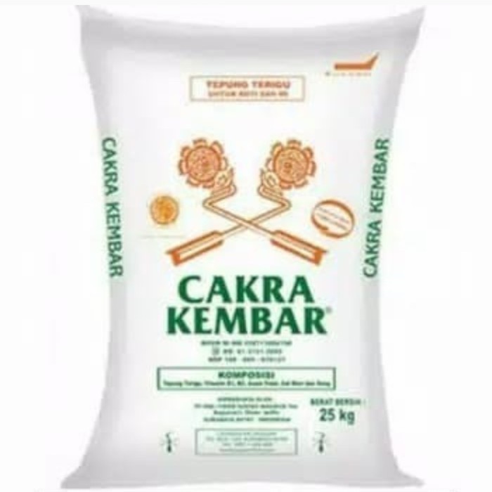 

Terigu Cakra Kembar 25kg bal