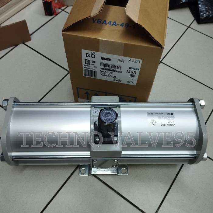 (Good) SMC VBA40A-04GN BOOSTER REGULATOR / BOOSTER REGULATOR SMC VBA40A-04GN