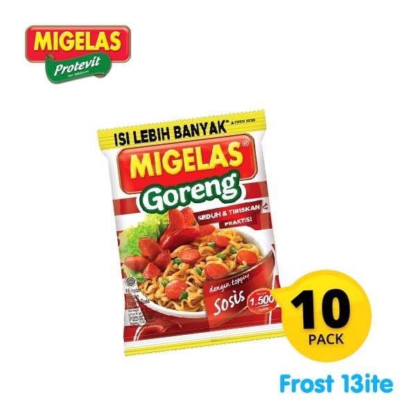 (Good) Mi Gelas / Migelas Protevit Mie Goreng 10pcs