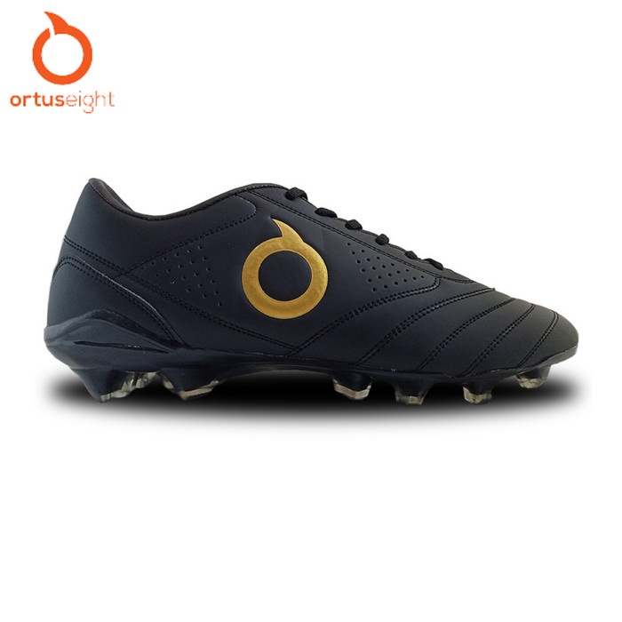 Top Sepatu Bola Sepakbola Ortus Forte Savage IN Ortuseight Original Hitam Terlaris