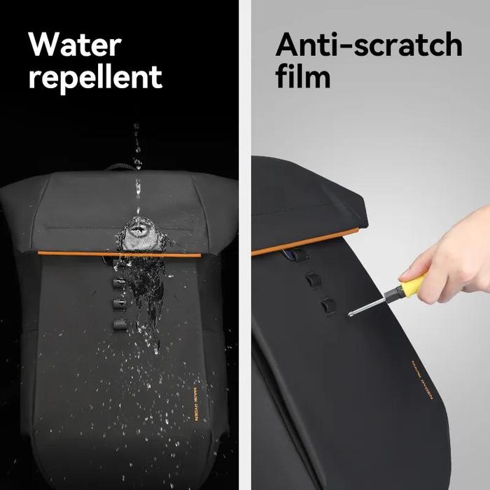 MR2975 Tas Mark Ryden Ransel Pria Cowok Laptop 17 Foldable Scalable