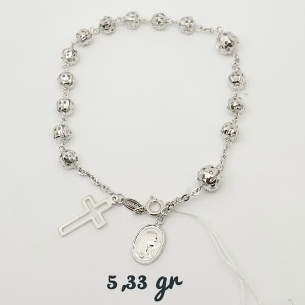 gelang emas rosario - 75%