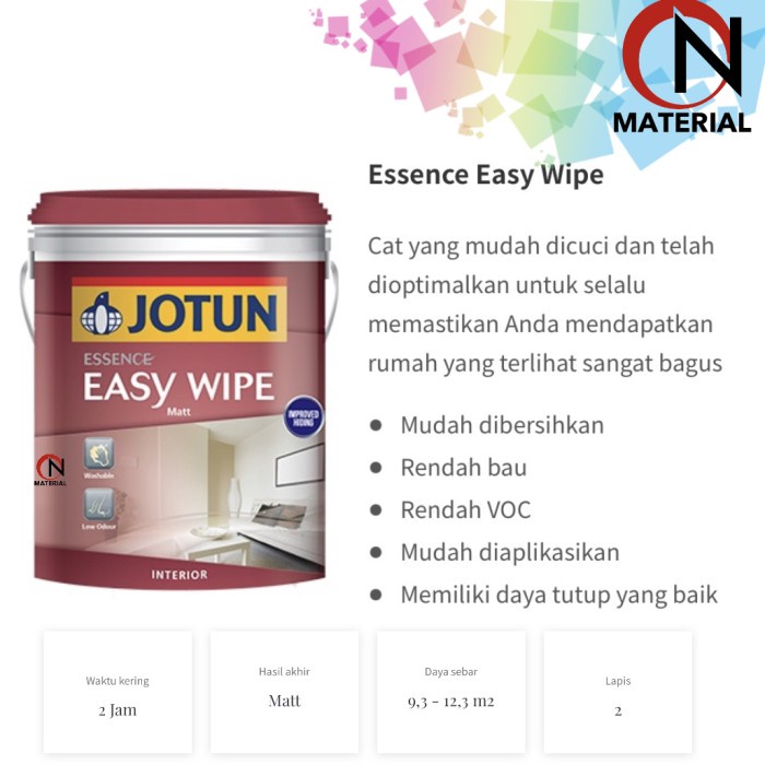 Kit - Cat Jotun Easy Wipe 18L Chi