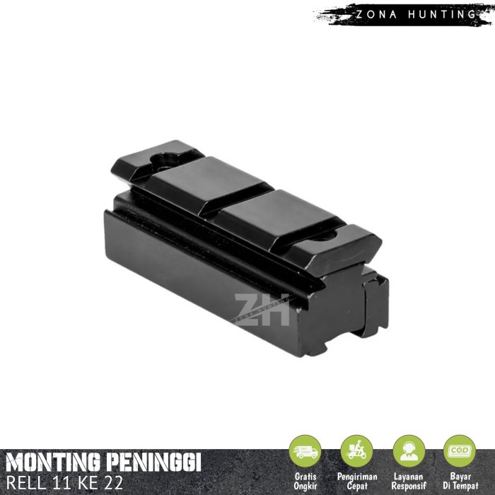 HARGA DISKON Monting Peninggi Rel 11 Ke 22 Konverter Monting Pikatini Teleskop