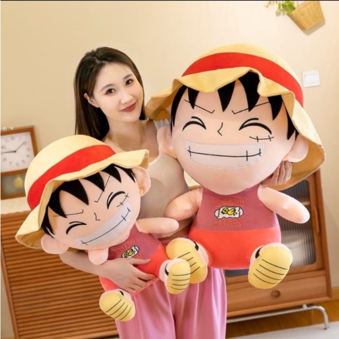 Terbaru Boneka One Piece Chopper D Luffy Ukuran Jumbo 40 Cm