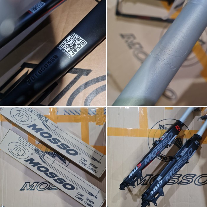 FORK RIGID MOSSO MD5 BRAKE ORI TAIWAN ALLOY 7005 26 700C 27.5 29