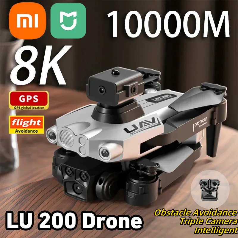 Xiaomi Mijia Lu200 Drone 8K Gps Hd Aerial Photography Triple-Camera Obstacle Avoidance Wifi Optical