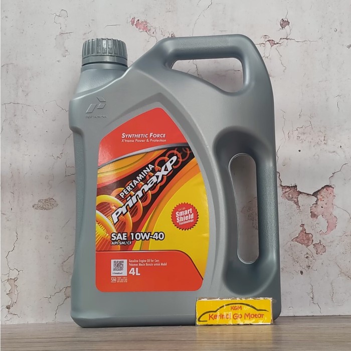 [Good] OLI PRIMA XP 10W-40 4L PERTAMINA - OLI MESIN BENSIN PRIMA XP PERTAMINA