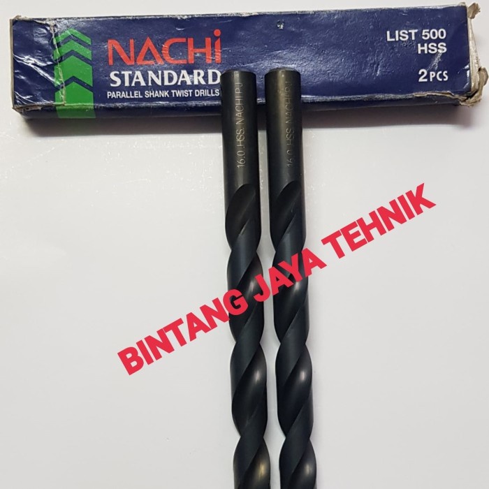PREMIUM MATA BOR BESI 16MM NACHI HSS