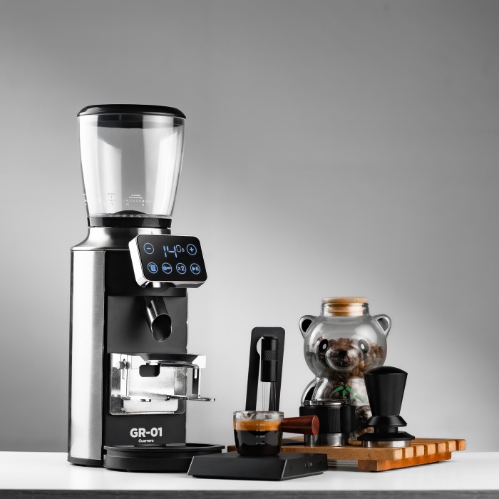 Terlaris Grinder Kopi Elektrik Guerrero Gr 01 Coffee Grinder Conical Burr 40 Mm