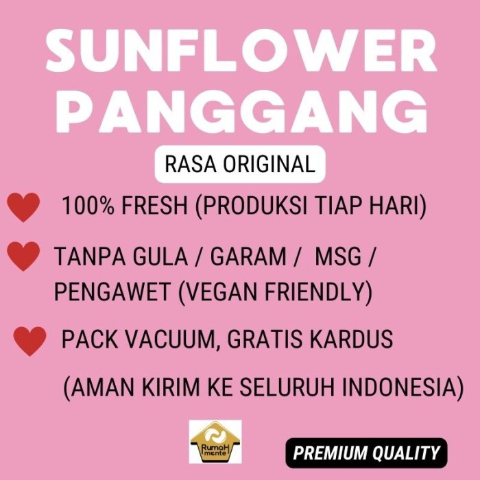

(Good) ROASTED SUNFLOWER SEED 1KG BIJI BUNGA MATAHARI PANGGANG