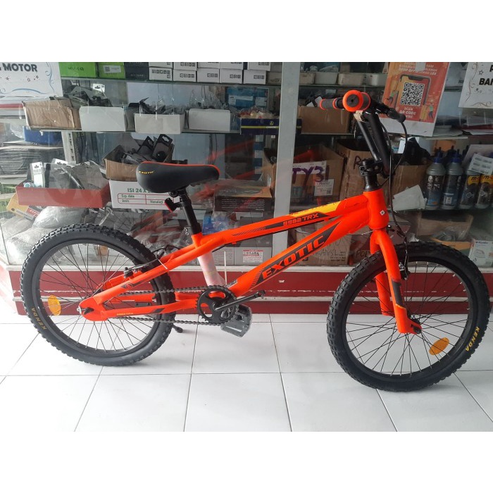 SEPEDA JUNIOR BIKE BMX 20 INCH EXOTIC ET-9982 TRX 2.125 KUALITAS TERBAIK