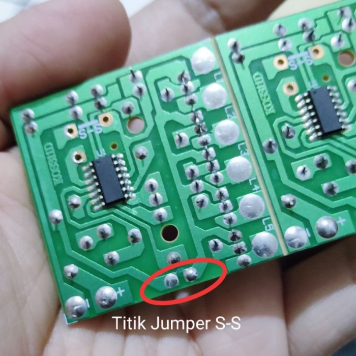 [Good] Modul LED Running 5 Jalur 5TR 8 Mode Kedip