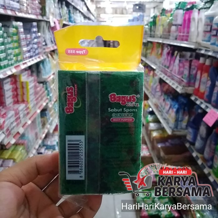 JTTOP" BAGUS SABUT SPONS MULTI PURPOSE W-22555 1'S