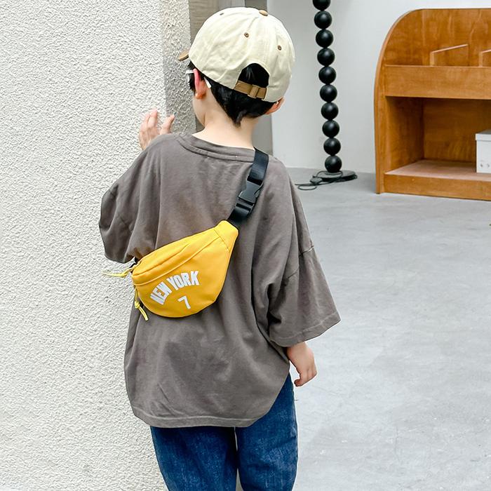 Bambino Kidswear - Tas Selempang Sling Bag Anak Laki Laki Perempuan Motif New York Fashion Waist Bag