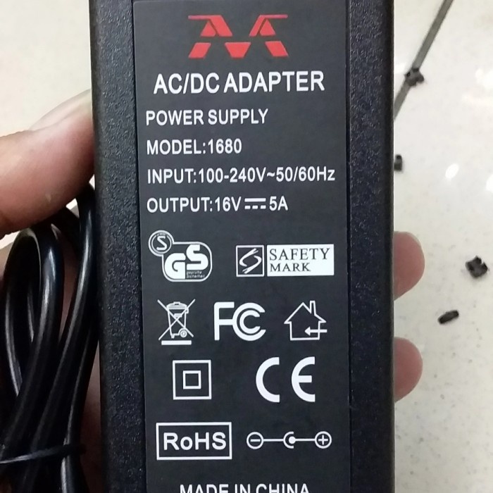 ADAPTOR 16 VOLT SCANNER FUJITSU BERKUALITAS BERGARANSI
