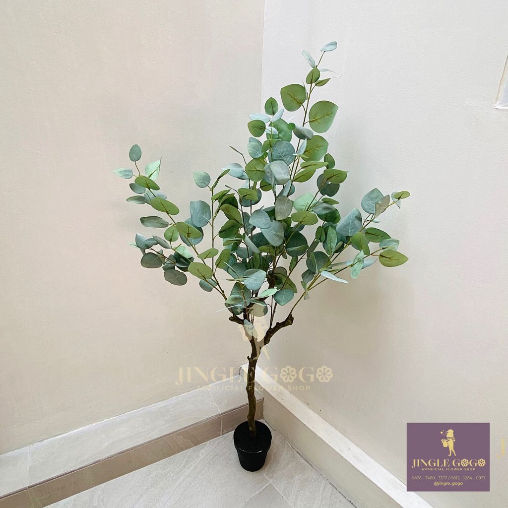 Baru Pohon Artificial Tinggi - Pohon Olive Artificial - Pohon Plastik Besar Sudut Rumah - Pohon