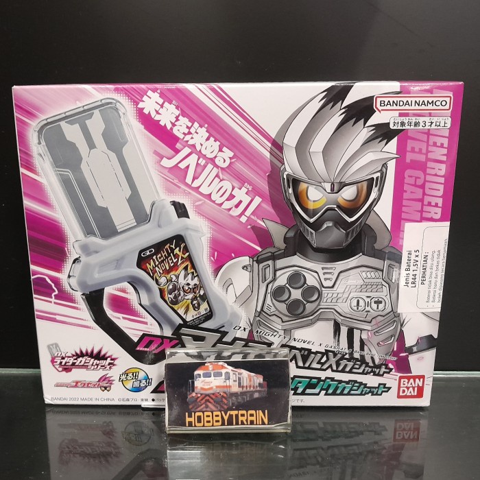 Dx Mighty Novel X Gashat & Bang Bang Tank Gashat