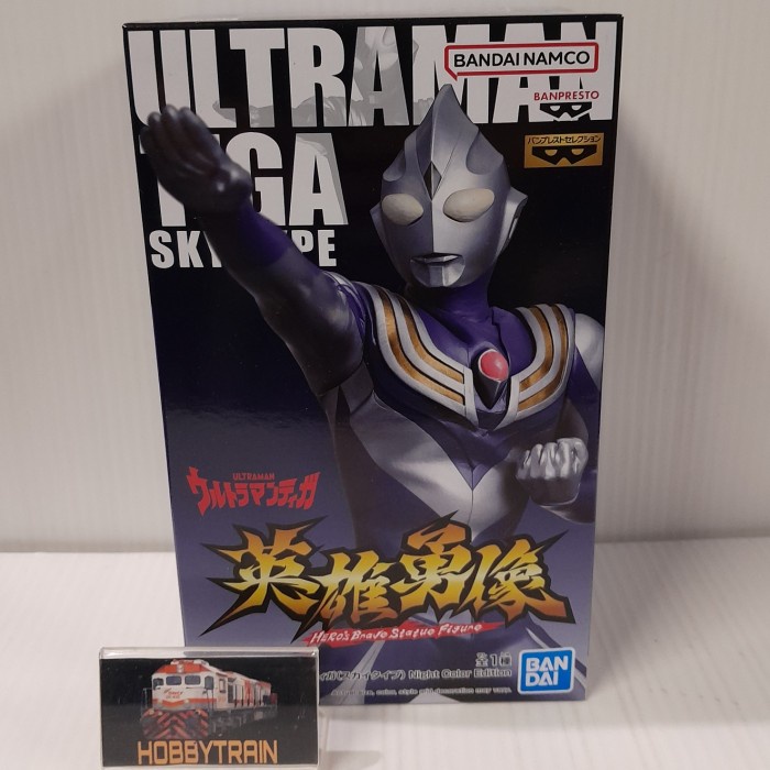 Banpresto Hero Brave Statue Ultraman Tiga Sky Type Night Color Figure