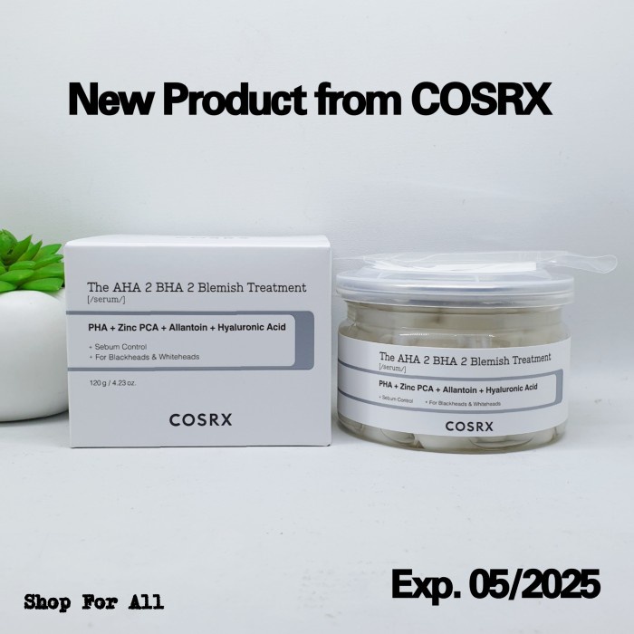 Cosrx The Aha 2 Bha 2 Blemish Treatment Serum 120 Gr