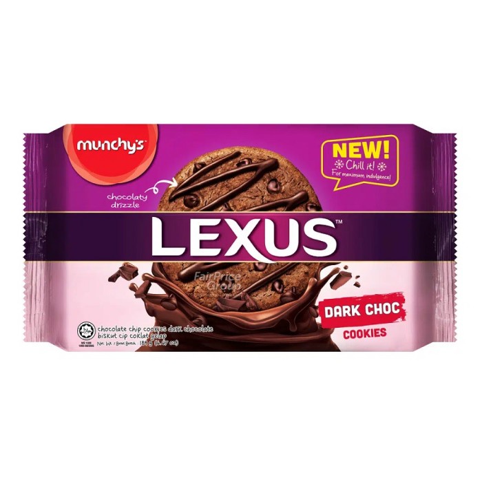 

Munchys Lexus Chocolate Chip Cookies Dark Chocolate 189 Gram