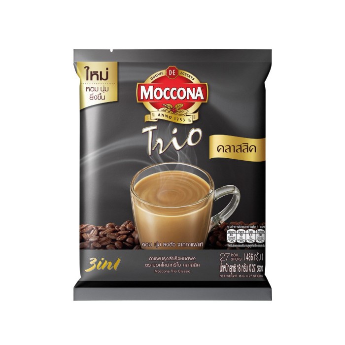 

Kopi Moccona Trio Classic Instant Coffee Powder 27 X 18 Gram