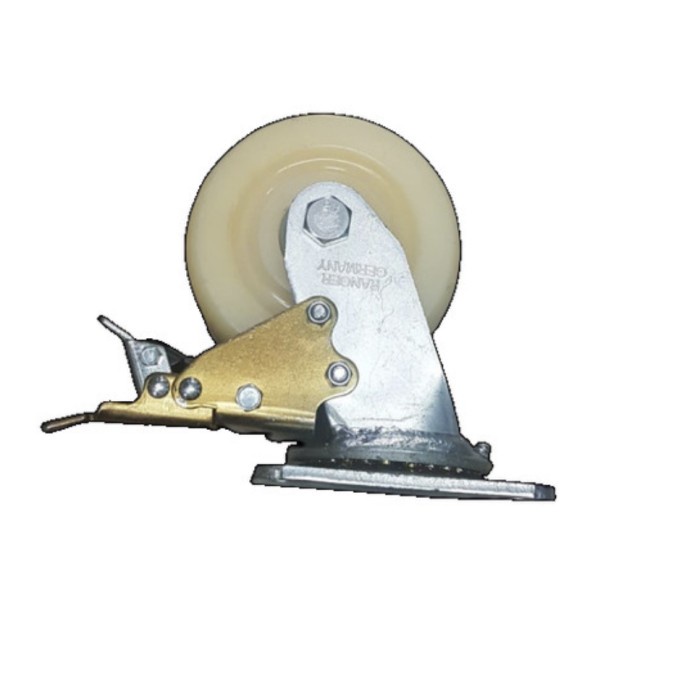 

Roda Trolly Troli Nylon 4 Inch Heavy Duty Rem Brake Ranger Germany