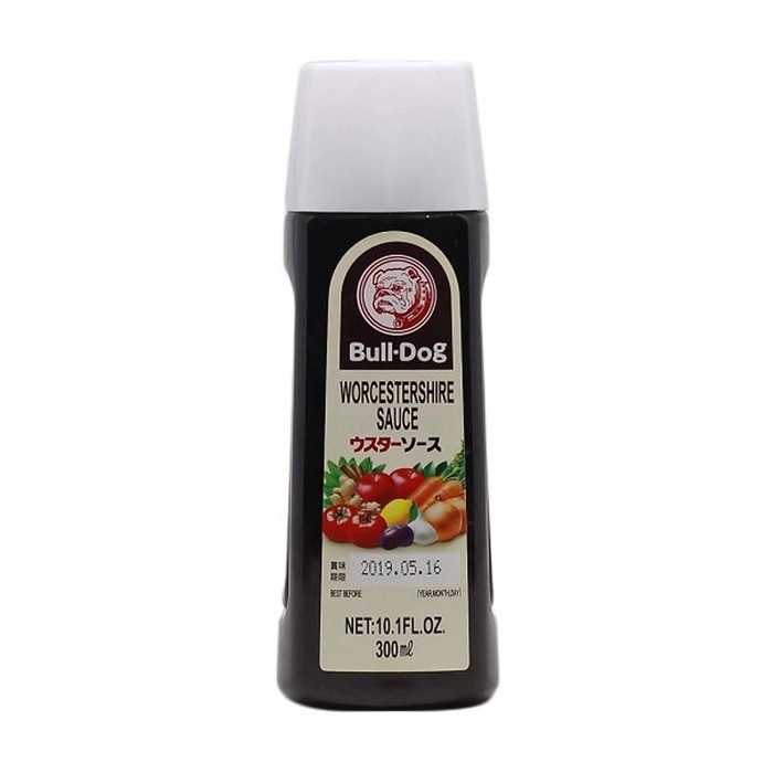 

Bulldog Worcestershire Sauce / Kecap Inggeris Bull-Dog 300 Ml