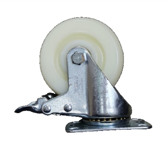 

Roda Troli Troly Trolly Nylon Nilon 4 Inch Rem Brake Taiwan