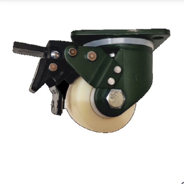 

Roda Troly Nilon Nylon 3 Inch Super Heavy Duty Rem Swivel Brake Ranger