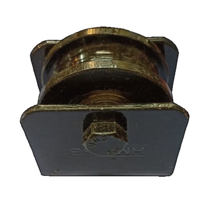 

Roda Pagar / Roda Pintu Gerbang Bubutan 100Mm 4 Inch Siku Behel/Siku-V