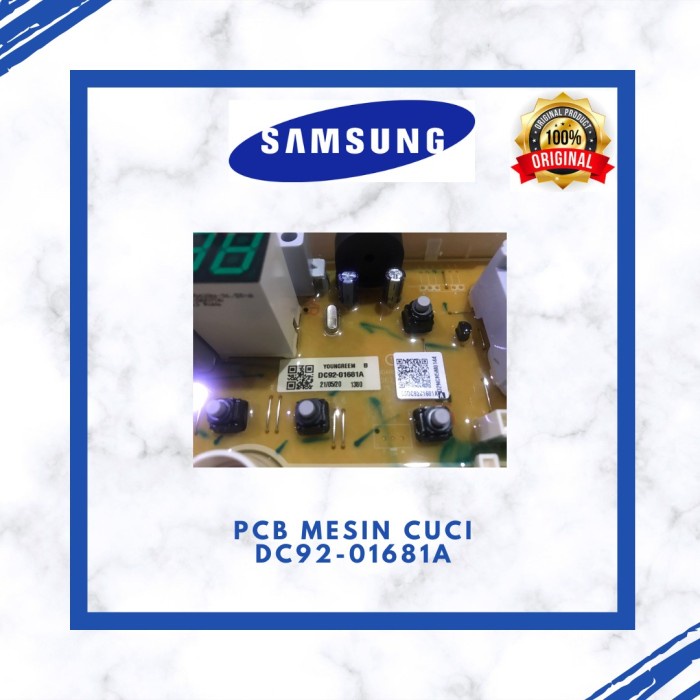 PCB MODUL MESIN CUCI SAMSUNG DC92-01681A / DC92-01681B WA80H4000SW ORI