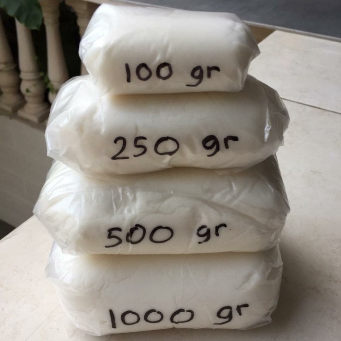 

Fondant fondx putih 1kg gula dekor hiasan kue icing repack