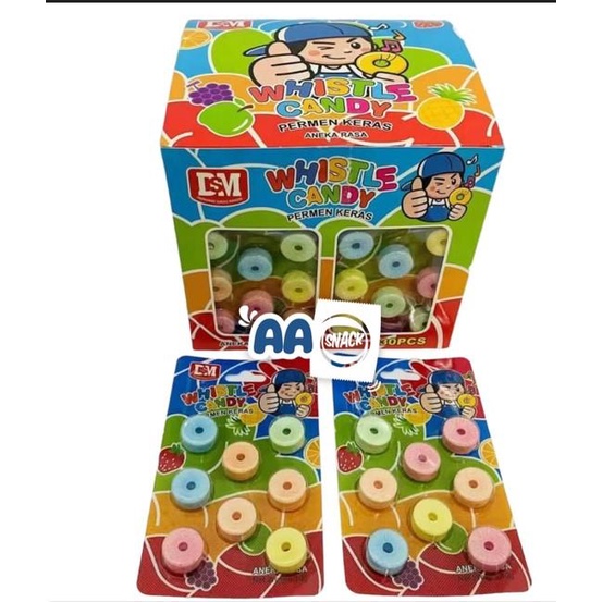 

AAA WHISTLE CANDY ISI 30