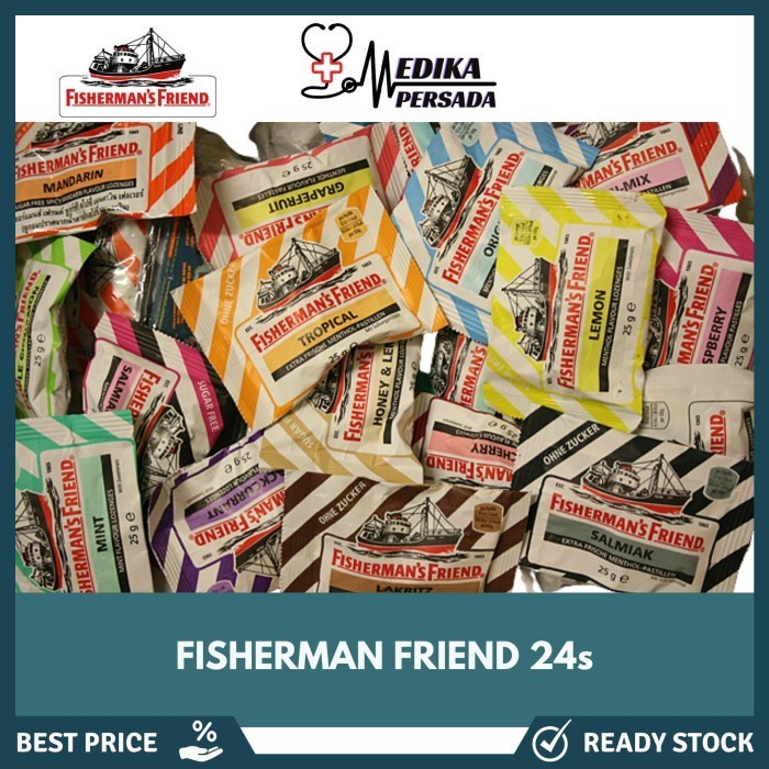Fisherman's Friend Lozenges - Permen Tenggorokan Fishermans Friends