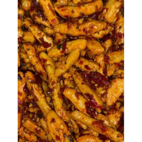 

Basreng Stik Premium Pedas Daun Jeruk 1KG Food Snacks Snacks Goreng