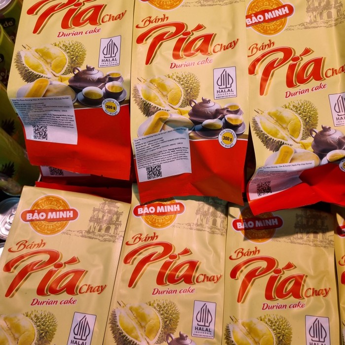 

Pia durian vietnam / Banh pia chay