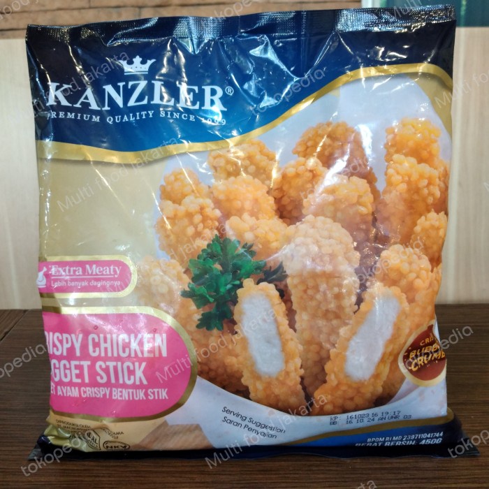 

Kanzler chicken nugget / kanzler crispy nugget ayam Halal Mui