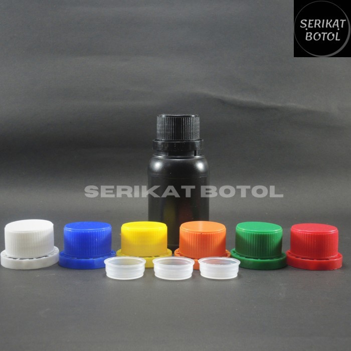(GoodSeller) BOTOL AGRO 100ML HITAM HDPE LABOR 100 ML HITAM AGRO PLASTIK PUPUK