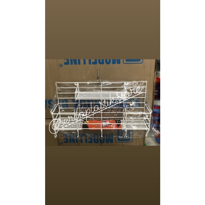 {{ Rak Kawat Serbaguna / Rak Shampoo Atl Ready }}