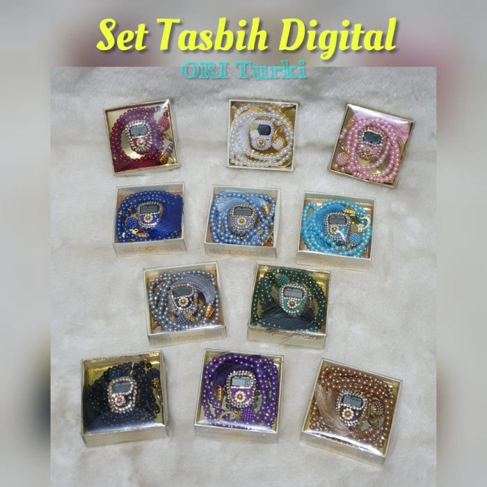 Set Tasbih Digital Turki