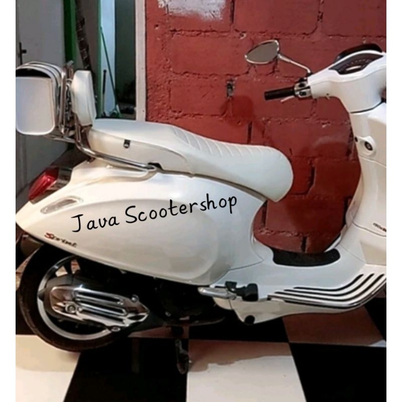 Aksesoris Vespa Matic Primavera dan Sprint / Backrack Touring Vespa Matic / Aksesoris Vespa